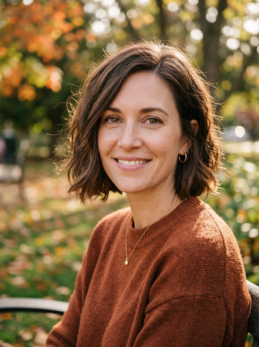 Textured Bob mit Seitenscheitel als Herbst Frisuren Inspiration 2026